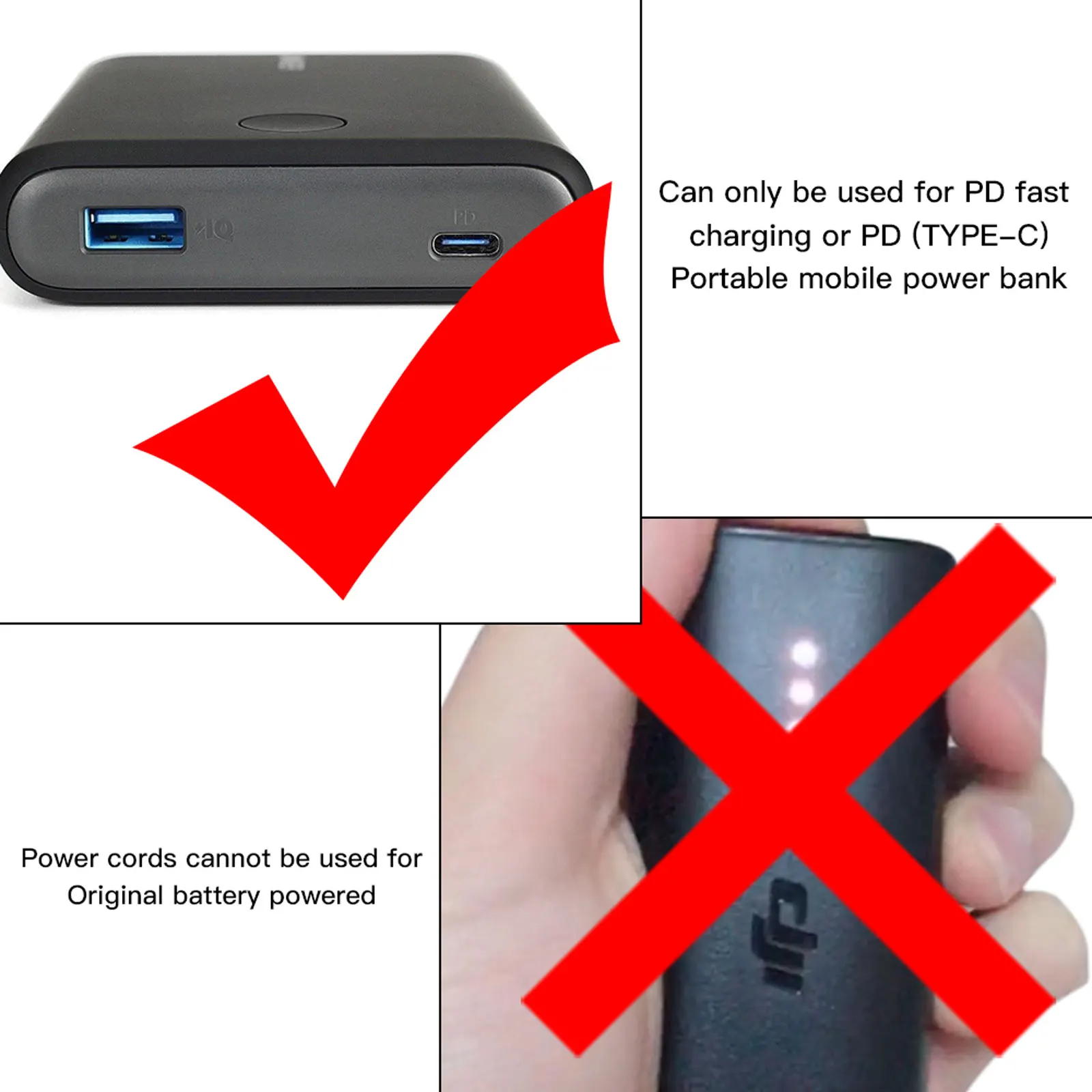 Зарядный кабель для DJI Avata FPV Goggles V2, соединитель для летающих очков, провод питания для DJI FPV Combo Drone, аксессуары