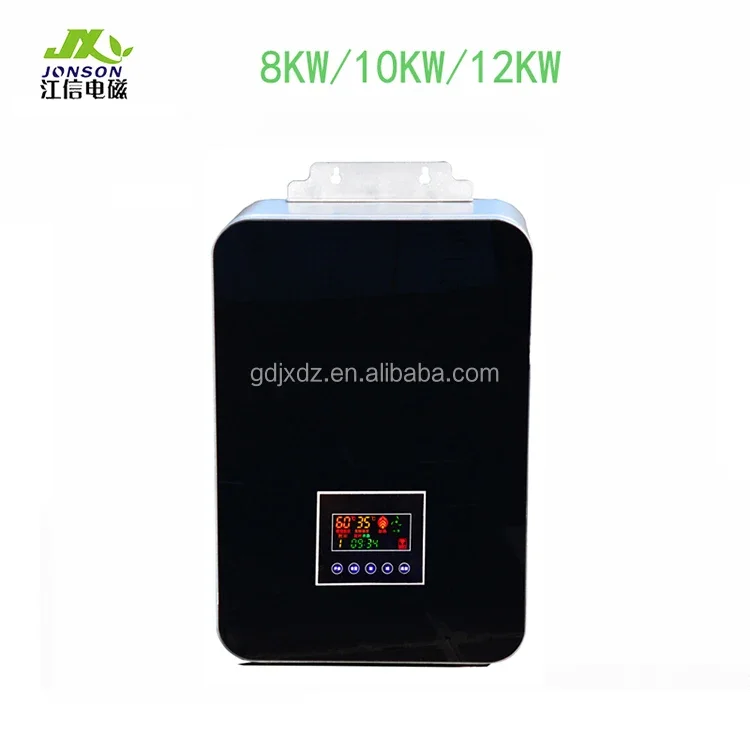 Electric Hot Water Geysers Tankless Instant Induction Water Heaters With Temperature Display