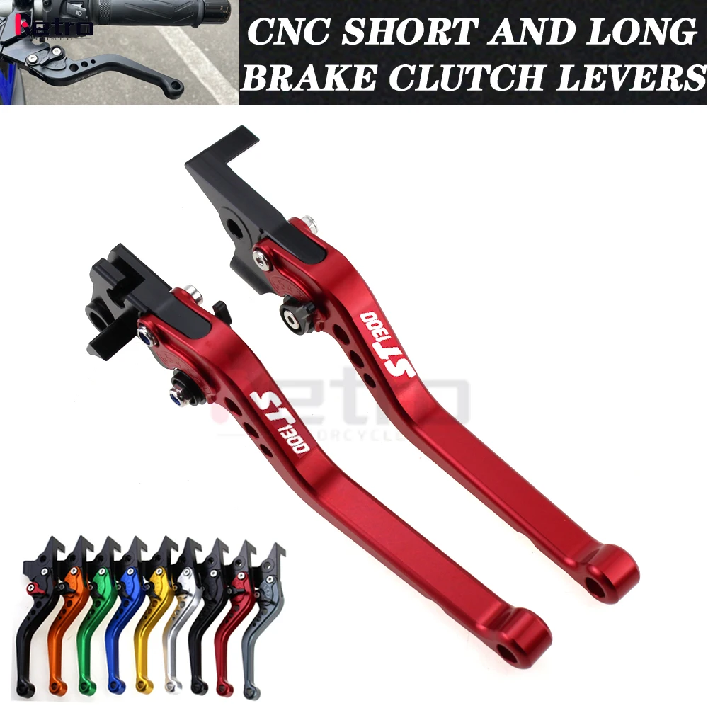 

For HONDA ST1300 ST 1300 2008-2017 Motorcycle Adjustable Handles Lever Long /Short Brake Clutch Levers