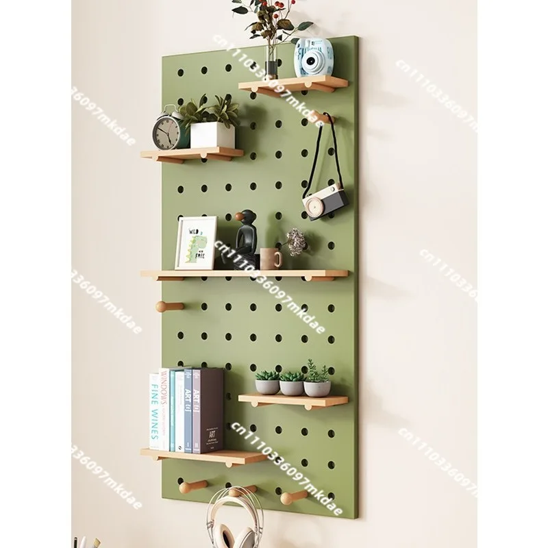 panneau-perfore-mural-d'entree-panneau-mural-suspendu-en-bois-massif-etagere-de-rangement-murale-pour-la-maison