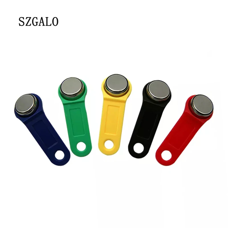 Multicolor 50pcs/lot Rewritable RFID RW1990 iButton TM Touch Memory Clone Duplicate Key Copy Card Sauna Key Optional Color Kit