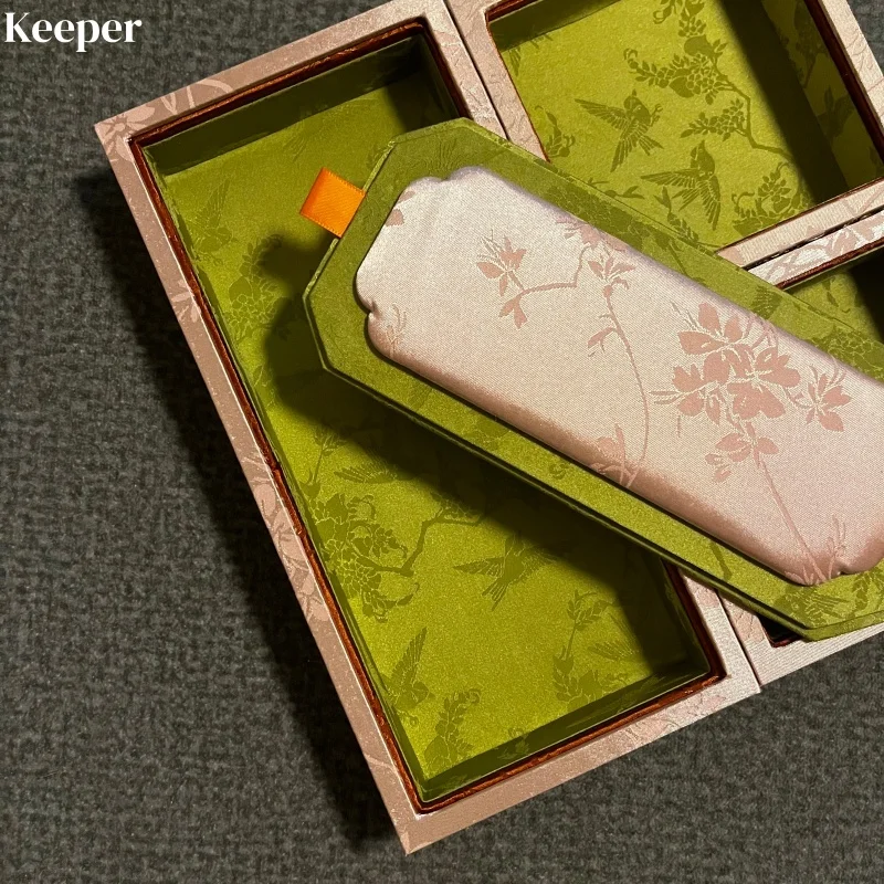 

Chinese Style Vanity Jewelry Tray, Bedroom Organizer for Ring Earring Necklace Bracelet, Home Decor Display & Photo Prop