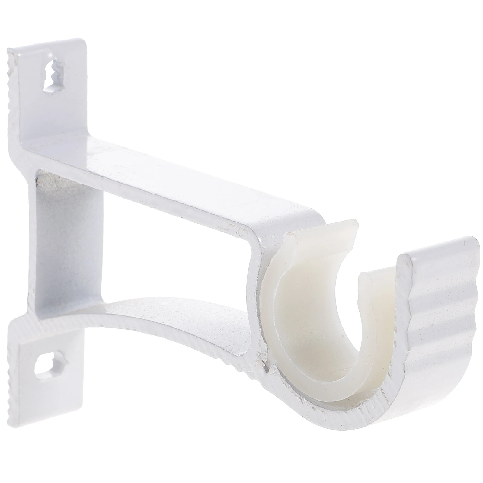 

4Pcs Aluminum Alloy Curtain Rod Brackets Thickened Support Arm Retro Style Wall Mounting Hooks for Curtains Blinds