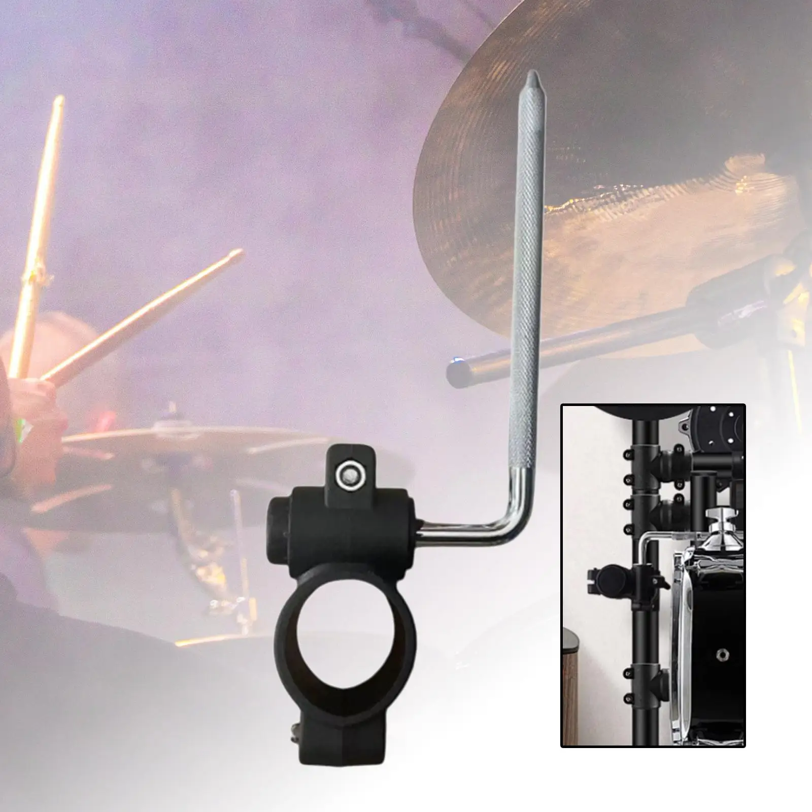 Electronic Drum L Rod Tom Arm Mounting Hardware Home Stage Percussion Accessory