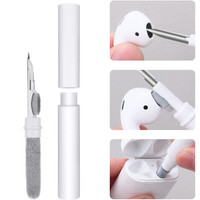 UKGO Bluetooth-compatible Earphone Cleaning Tool for Airpods Pro 3 2 1 Durable Earbuds Case Cleaner Brush Pen for Xiaomi Airdots