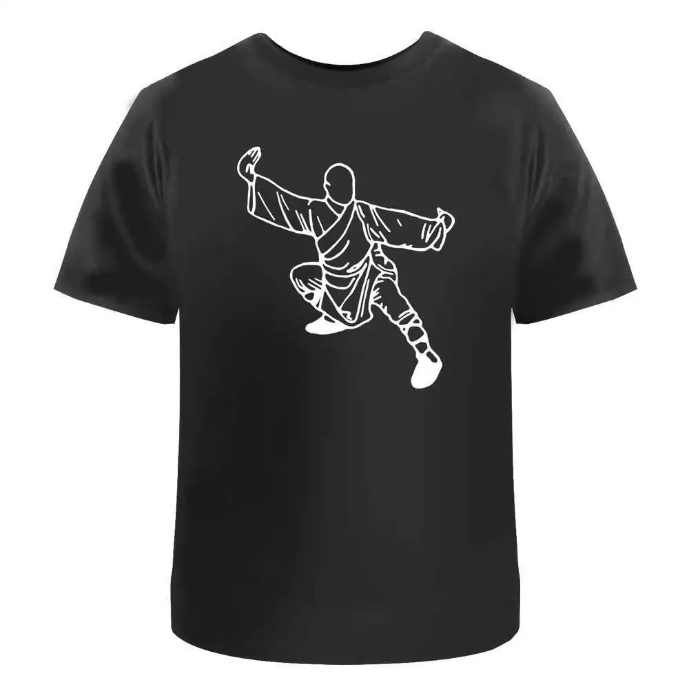

Shaolin Monk' Cotton T-Shirts Anime Graphic T-shirts for Men Clothing Women