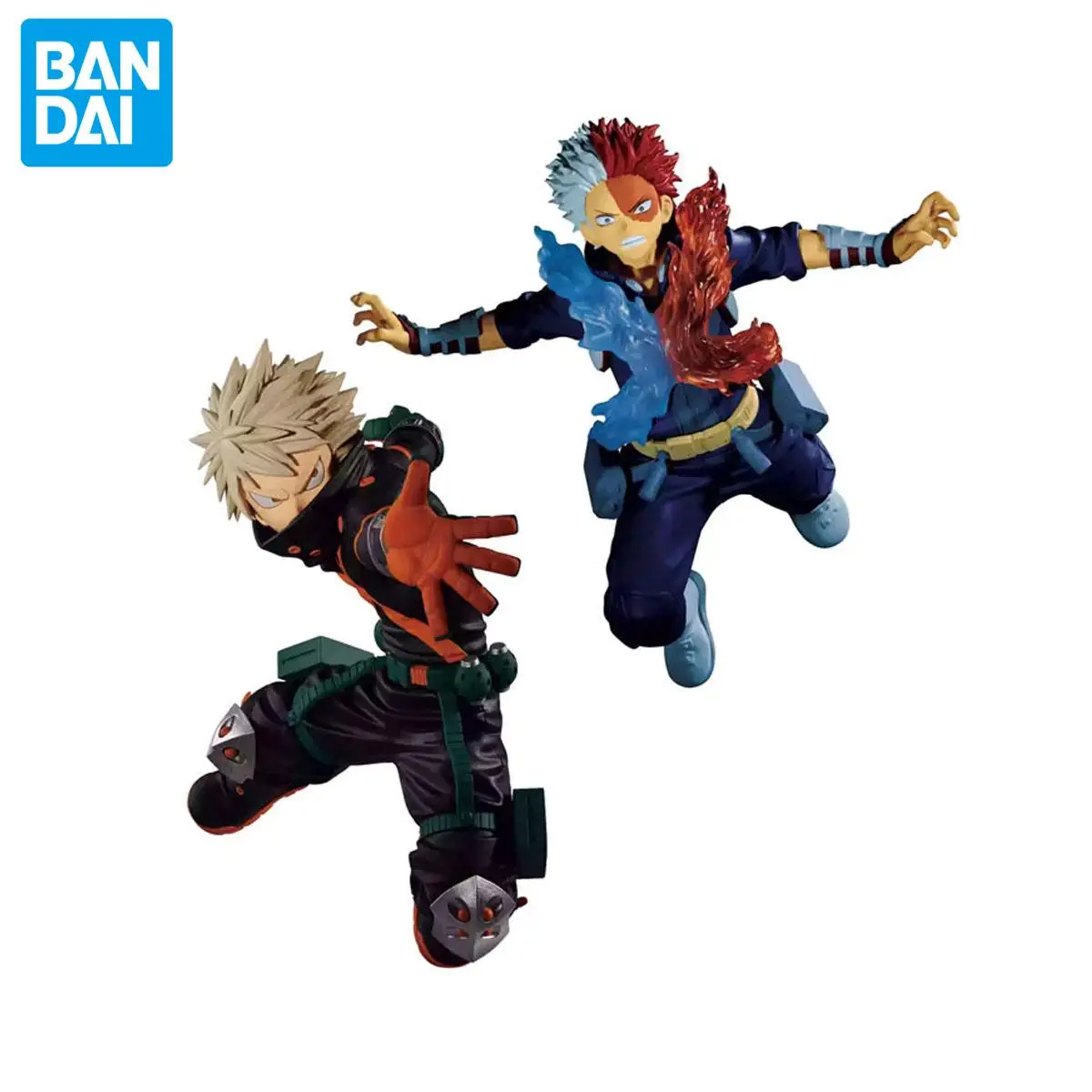 

100% оригинальная официальная модель Bandai Banpresto My Hero Academia Bakugou Katsuki Todoroki Shouto, аниме, натуральная коллекционная модель в штучной упаковке