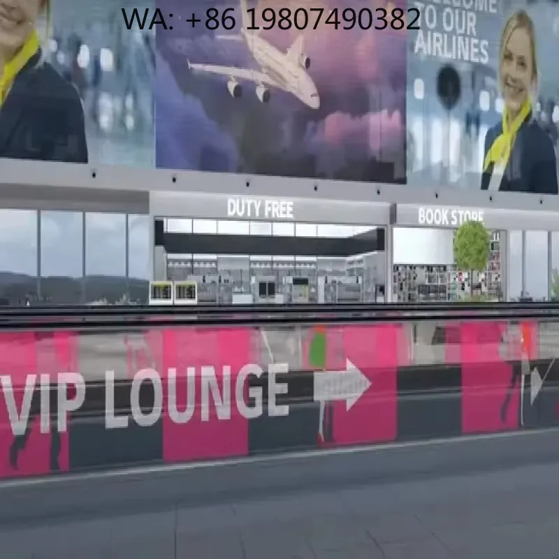 

Indoor Outdoor Mesh Transparent LED Display High Transparency Full Color Screen For Splicing Video Wall Advertising