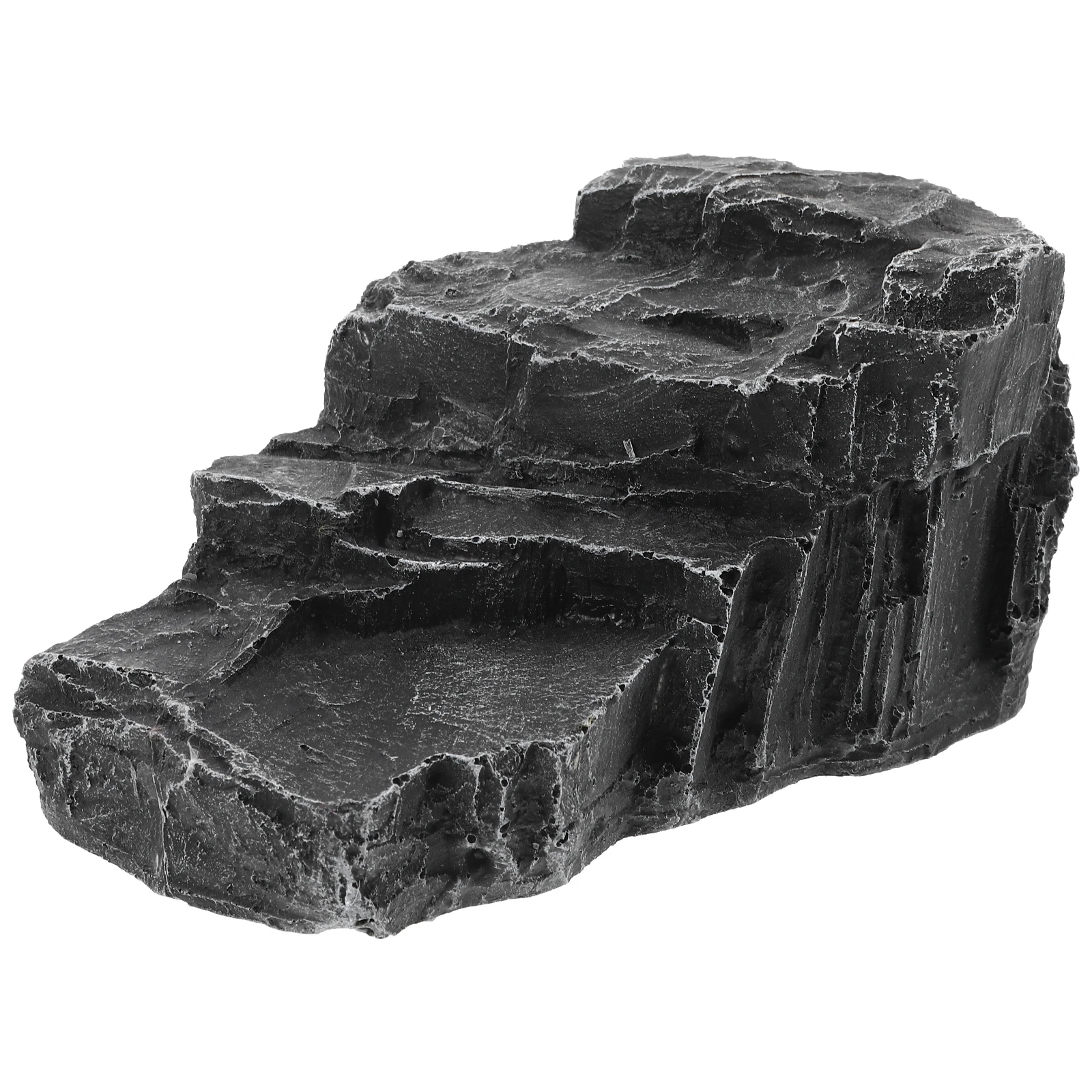 

Resin Turtle Basking Platform Climbing Stand Aquarium Decor Large Reptile Tank Accessories Simulated Easy Pet