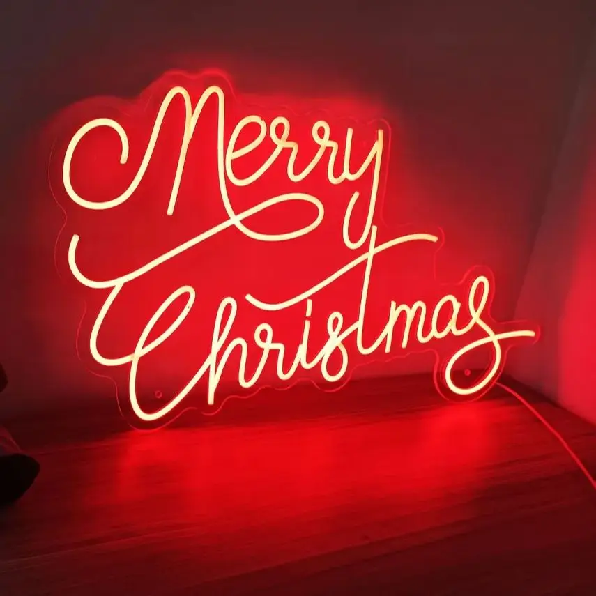 

Merry Christmas Neon Sign ,Custom LED Neon signs light party home decor Christmas decoration