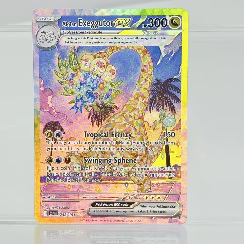 Holographic Game Trading Collection PTCG Proxy Cards Charizard Pikachu Mew EX Singl PKM Folienkarten PROXY Card