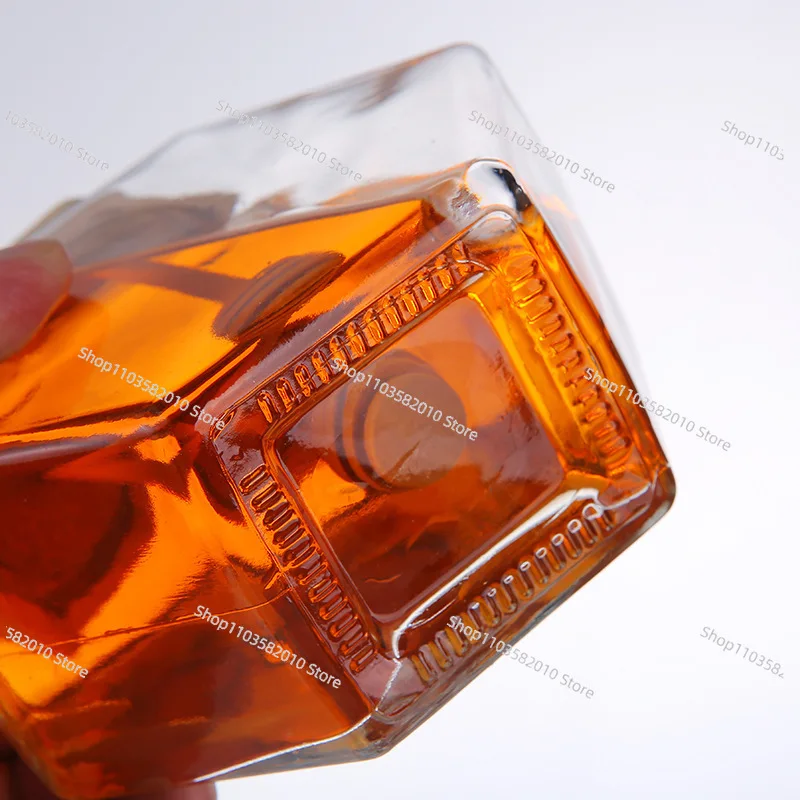 60 Pieces 220ML Hexagonal Glass Honey Jar - with Wooden Dipper & Cork Lid for Kitchen Storage