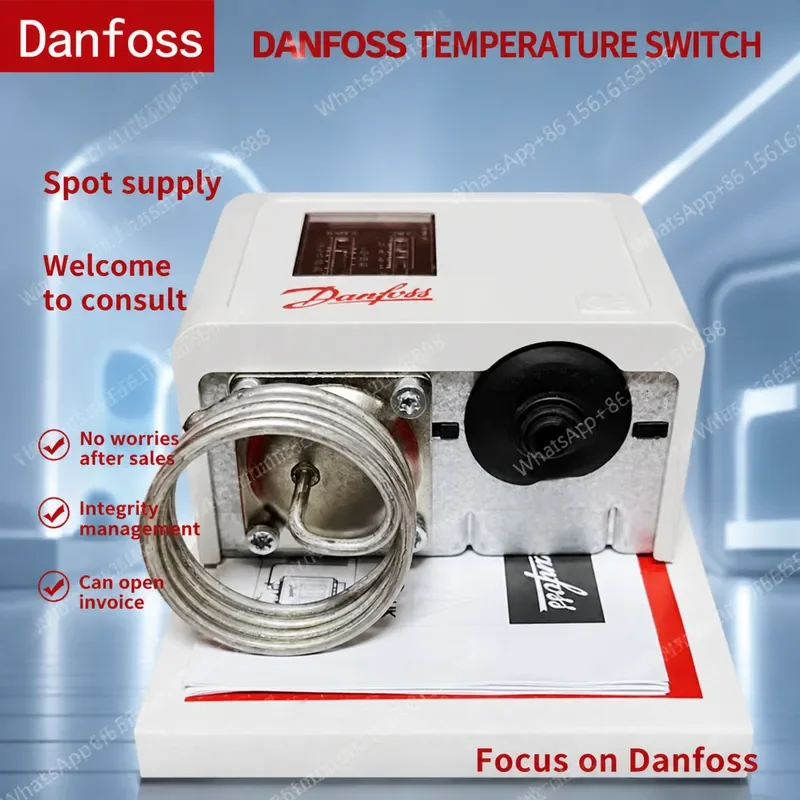 Danfoss KP68 060L111166 KP63 060L110766 060L110866 Temperature Switch Pressure Control Relay for Refrigeration Compressor