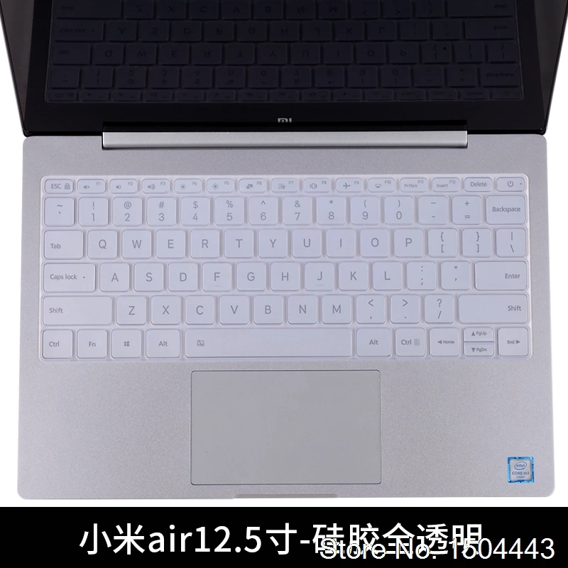 

For Xiaomi Air Laptop Protector Film 2017 12 13 inch Clear Soft Silicone Keyboard Cover Skin For Xiao mi Air 12.5