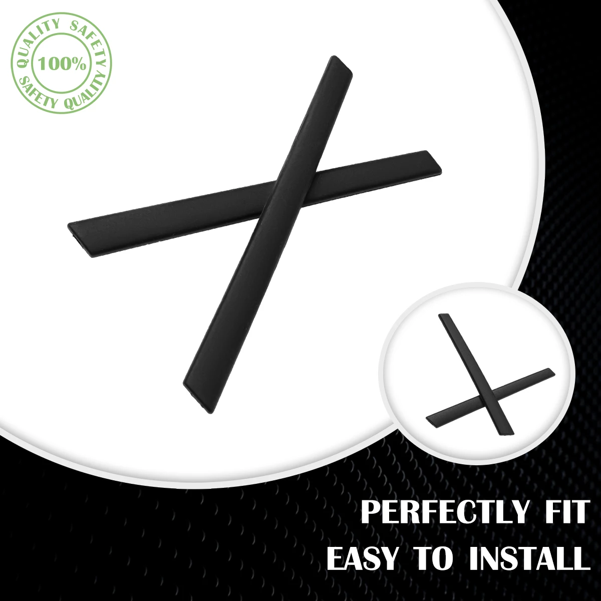 

Silicone Earsocks Replacement Rubber for Oakley Bottle Rocket 2.0 OX3007 Eyeglasses Ear Tips 100% Fit