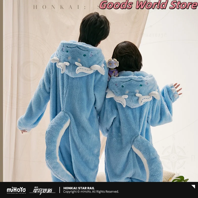 Original Earth beast Theme Home Clothing Winter Warm Sleepwear Honkai Star Rail Aventurine Cosplay Costume Anime Halloween Gift