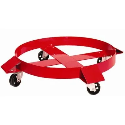 CE 30 55 Gallon 1000lbs Drum Cart Barrel Cart Swivel Caster Barrel Dolly Moving Cart round metal oil drum dolly