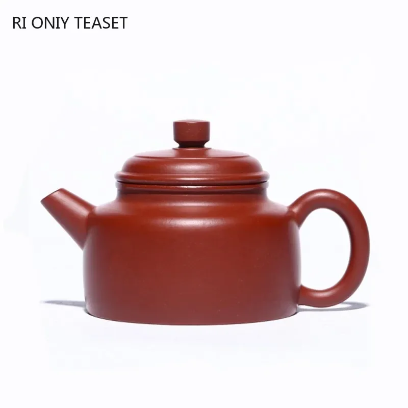 

110ml Chinese Yixing Purple Clay Teapot Raw Ore Dahongpao Kettle Famous Handmade Beauty Tea Infuser Tea Pot Zisha Teaware