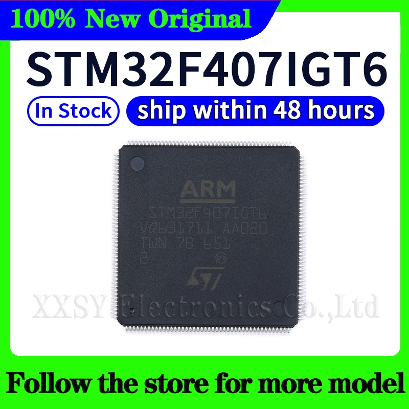 

STM32F407IGT6 В наличии 48-часовая доставка