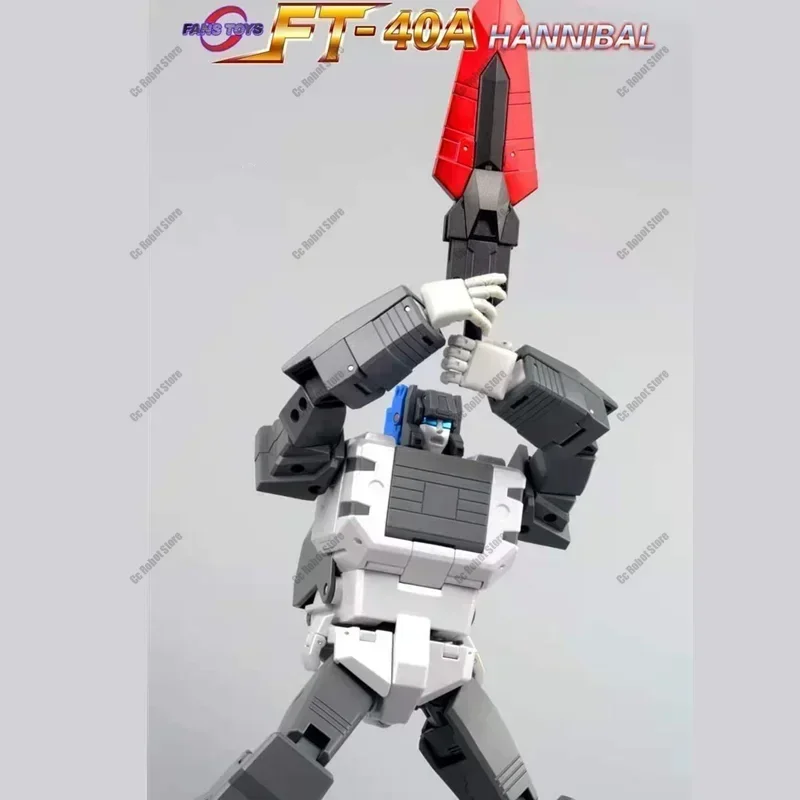 FansToys Giocattoli di vendita caldi Figura FT-40A FT40 FT40A Hannibal Fortress Maximus Robot in lega 100% nuovissimo regalo collezione