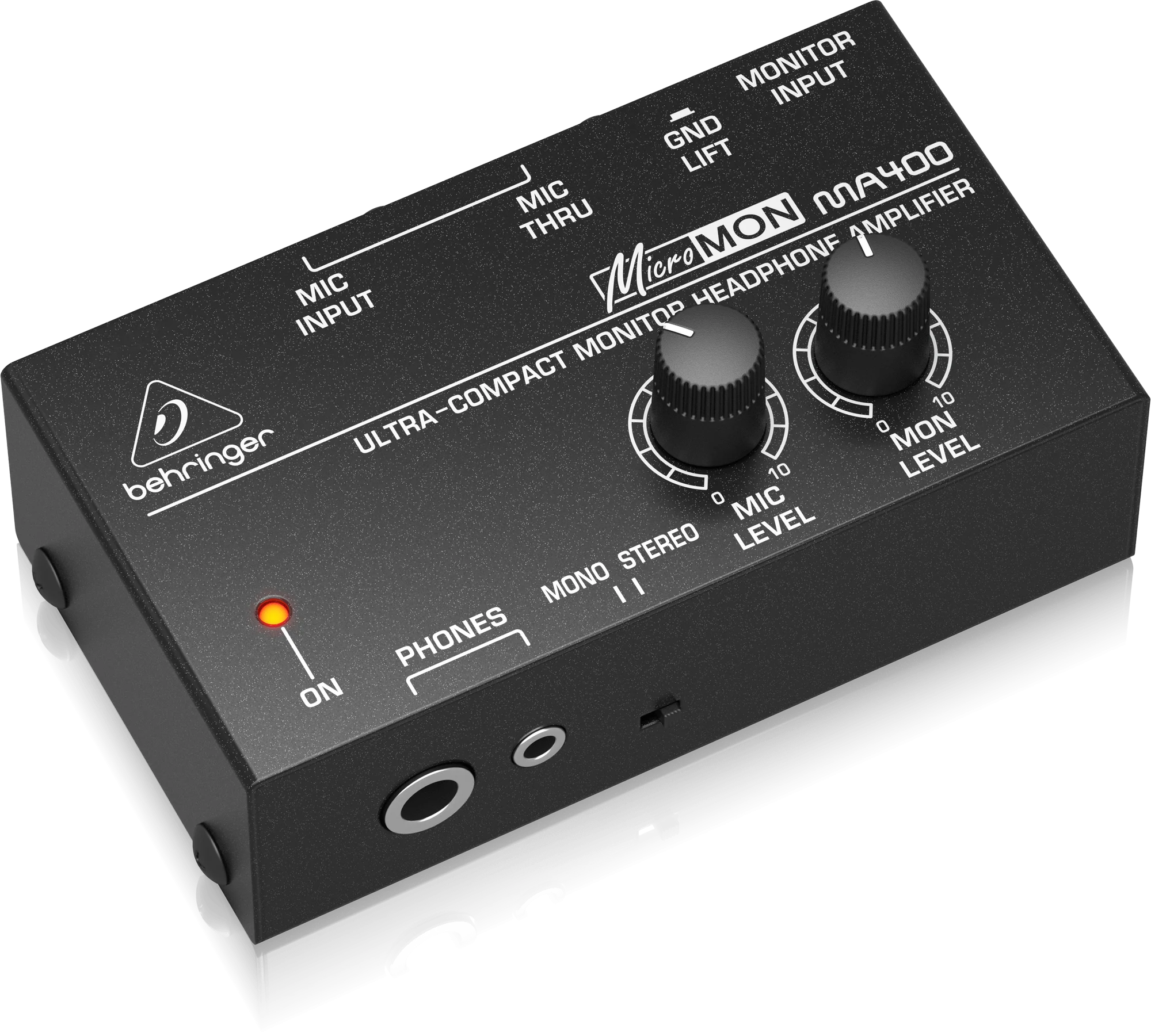 BEHRINGER MA400 Ultra-Compact Monitor Headphone Amplifier for studio and stage applications