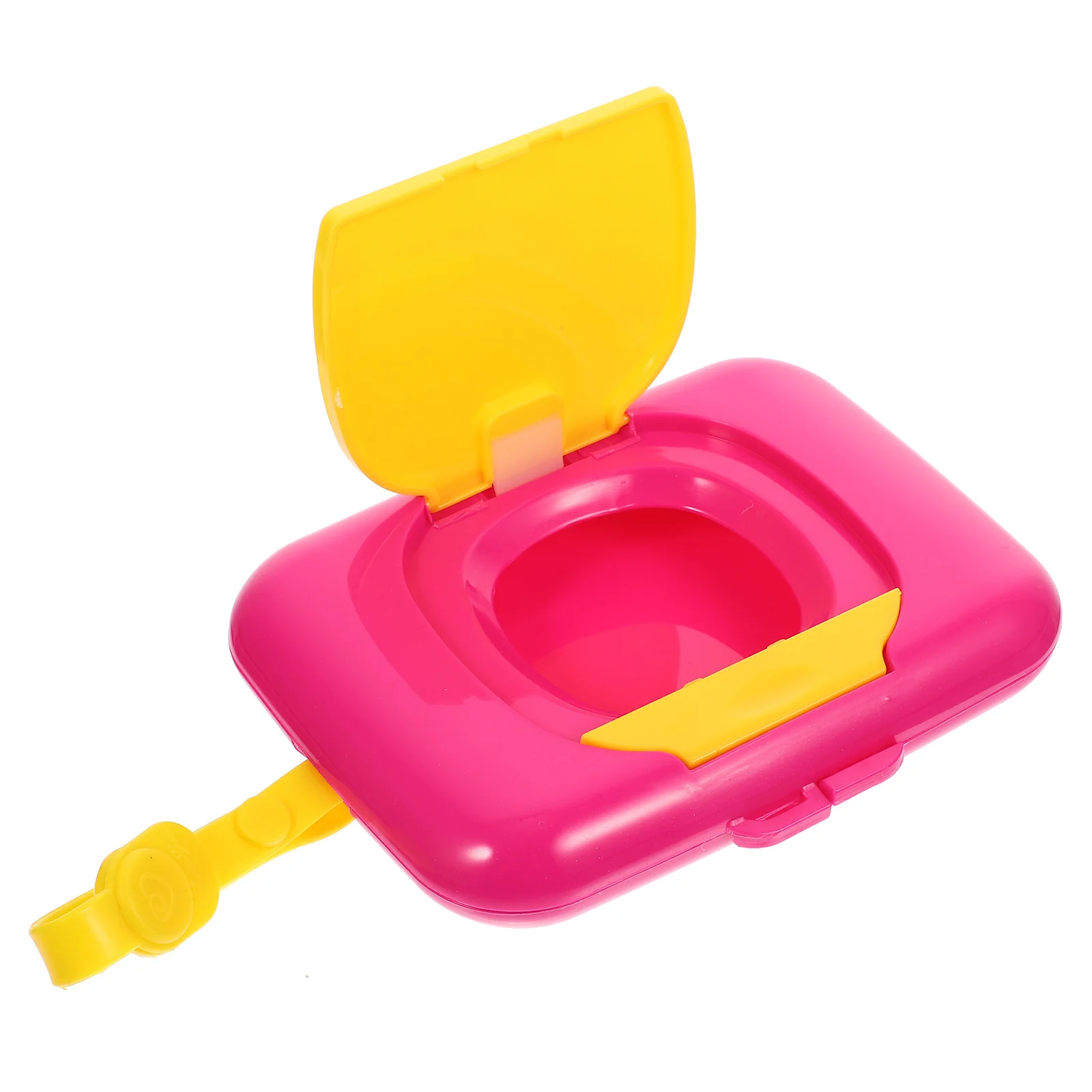 Contenedor de pañuelos húmedos portátil compacto, caja de toallitas duradera para bebé, dispensador de toallitas de viaje para padres e hijos, caja de toallitas de mano para exteriores