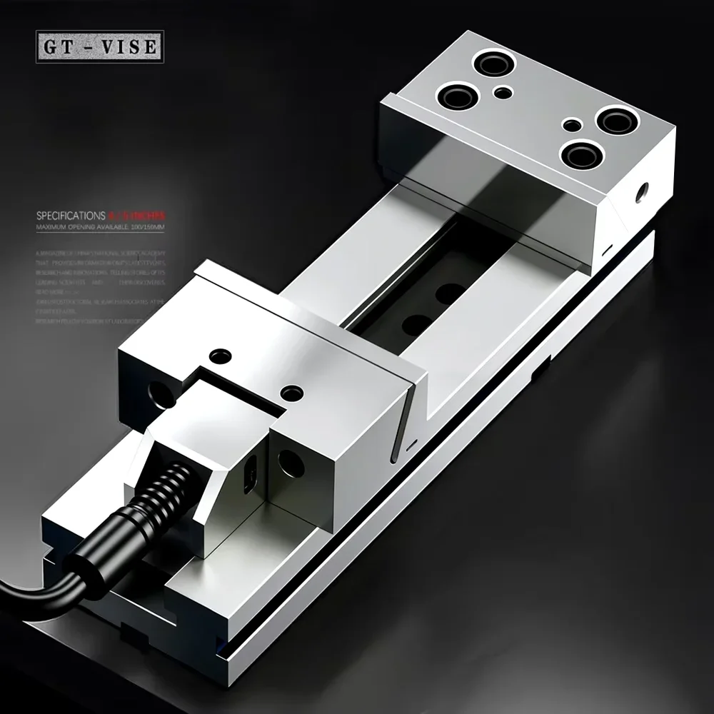 

GT100x100 & GT125x150 Machine Vise 4/ 5inch Precision Desktop Vise For CNC machining center lathe and milling machine