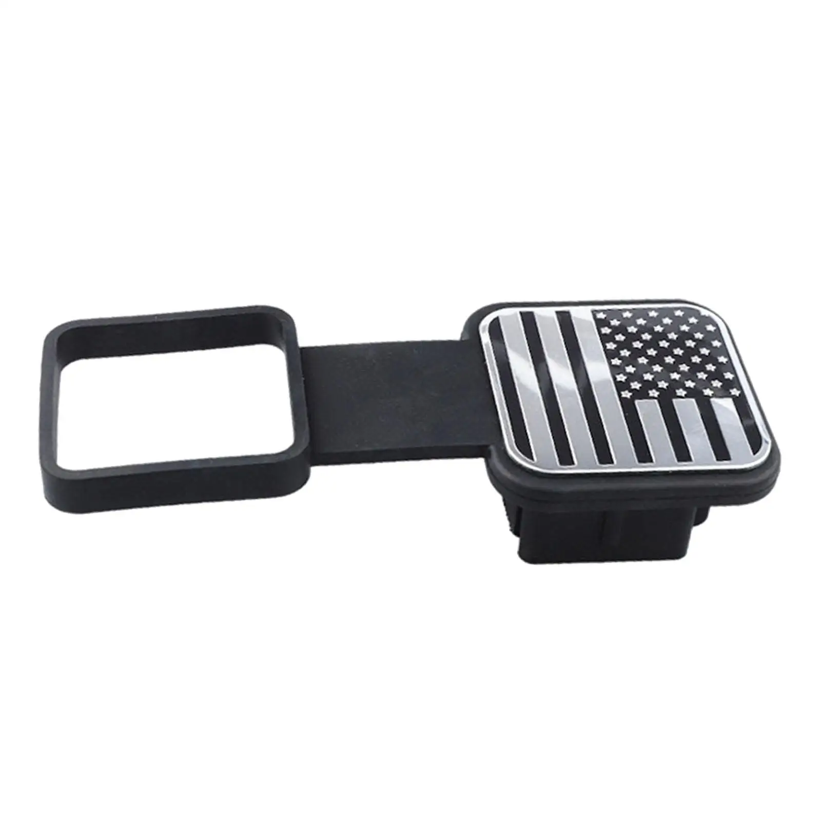 Generic Trailer Hook Dustproof Plug Easy Installation Rubber Tow Hitch Cover