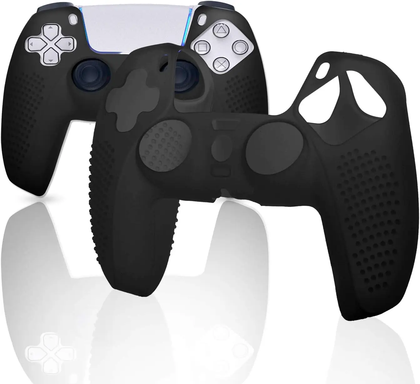 Anti-Slip Silicone Cover Skin Soft Rubber Case For Play Station 5 PS5 Wireless Controller image 3