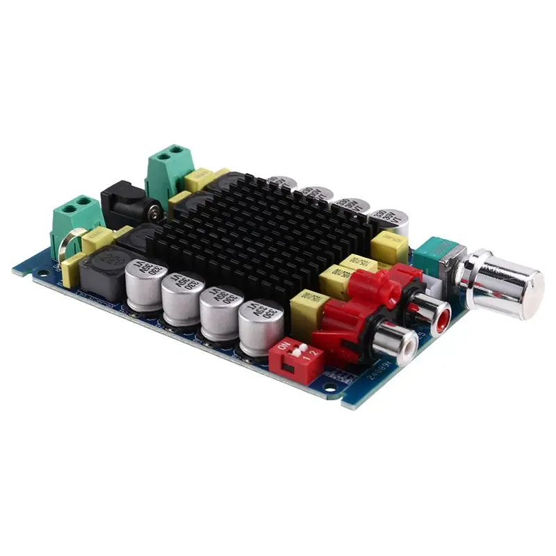 [جديد A09R!】 TDA7498 فئة D 2X100W ثنائي القناة الصوت مكبر صوت استيريو مجلس 2X100w مضخم رقمي لوحة تركيبية تيار مستمر 14-34 فولت #1