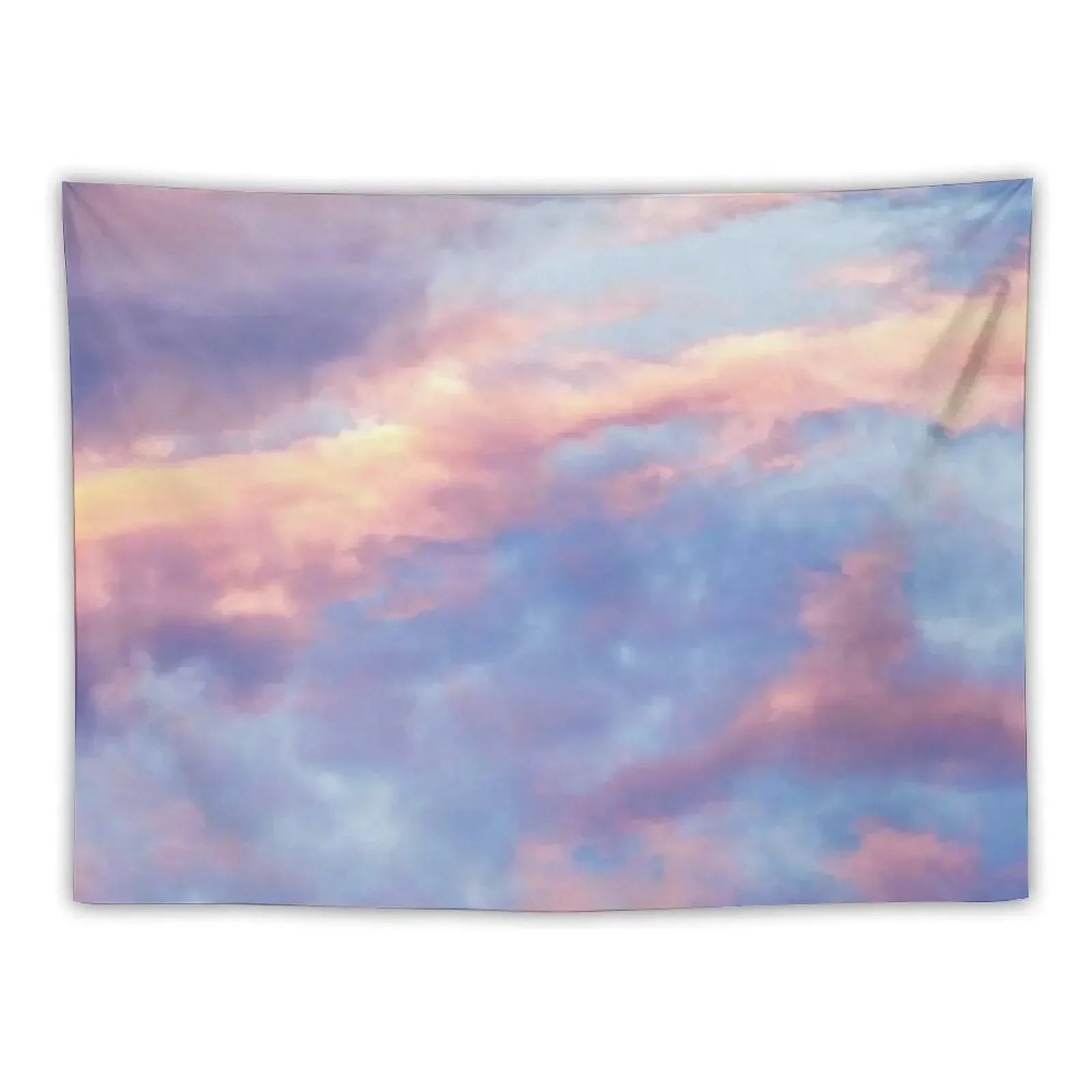 Cute Asthetic Clouds (asthetic) Tapestry Room Aesthetic Art Mural Aesthetic Room Decors House Decoration Tapestry