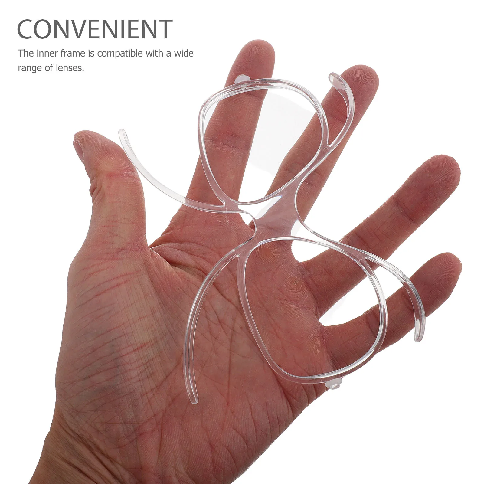 

Universal Ski Goggles Inner Frame Pc Insert Impact Resistance Sports Snowboard Motorcycle Goggles Frame Ski Glasses Insert