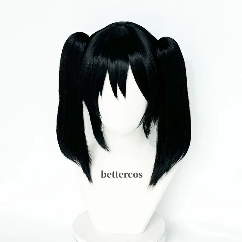 Anime LoveLive! Love Live Nico Yazawa Niko Short Black Ponytail Heat Resistant Hair Cosplay Costume Wigs