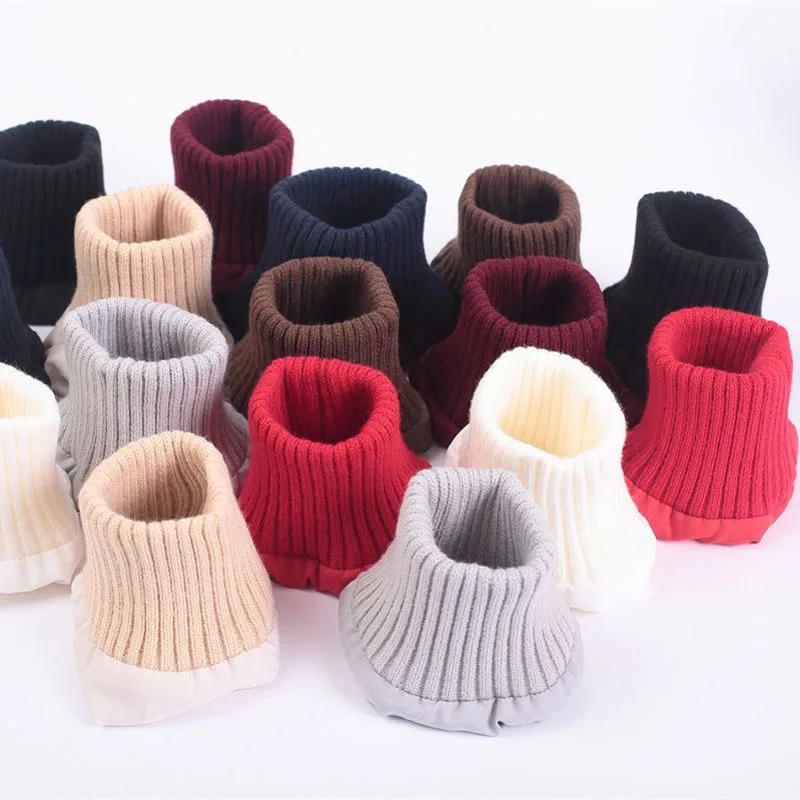 Ribbed garment accessories, thick elasticated cuffs, warm thick threads, lengthened replacement knitted cuffs, cuff fabric