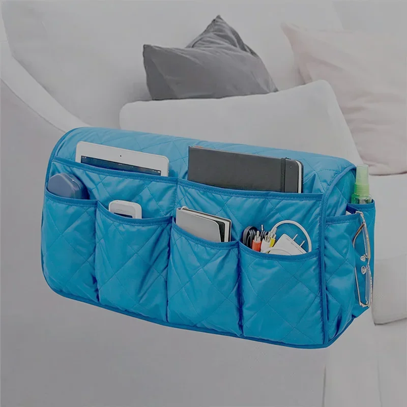 Sofa Armrest Organizer Couch Side Storage Bag Remote Control Phone Holder Hanging Caddy Living Room Furniture Accessories