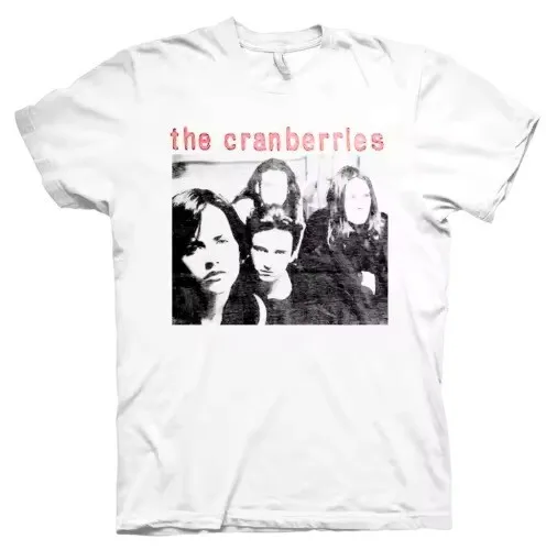 

The Cranberries White Cotton T shirt Size S 5XL