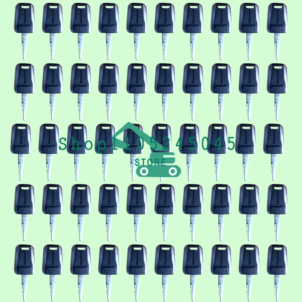 

50PCS F900 ignition Key For Deawoo Doosan Bobcat Terex Excavator Heavy Equipment Ignition Start Switch Door Lock Fit E80