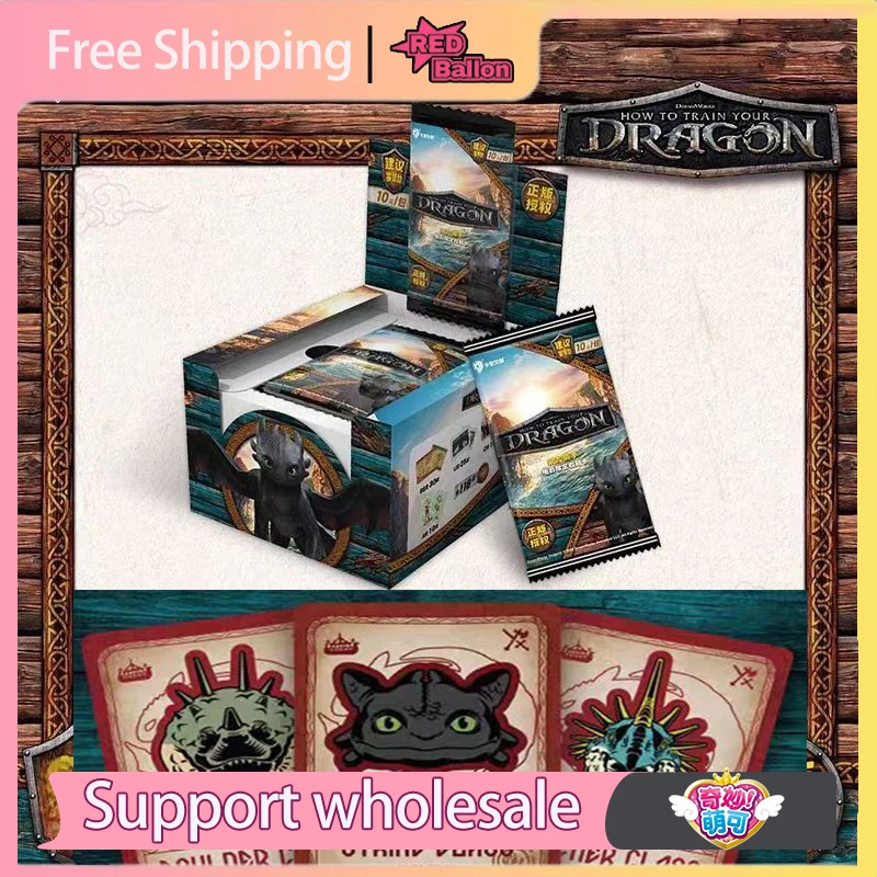 

Оригинальная коллекционная карта «Как приручить дракона» беззубик, эксклюзивный фильм, товары в стиле аниме, 3D-карта, идеальный подарок на день рождения