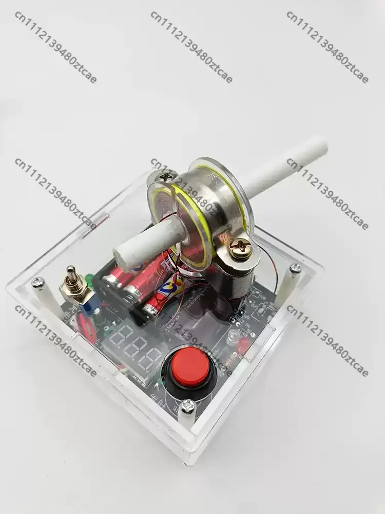 Coil Gun DIY Kit Electronic Science Experiment Model Educational Electromagnetic Cannon Technology Production Learning Module