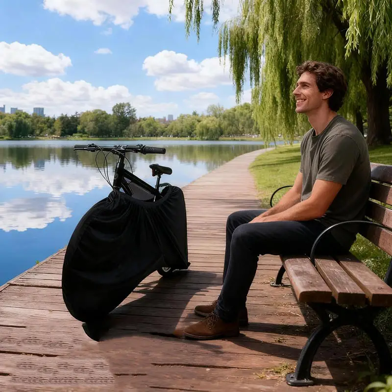 

Bike Protector Cover MTB Road Bicycle DustProof Cover Bike Clothing Scratch-proof Anti-dust Wheels Frame Cover Cycling Accessory