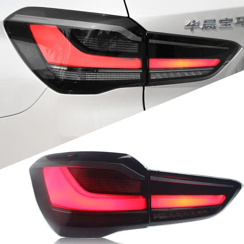 

Подходит для 16-19 BMW X1, задний фонарь в сборе, модифицированный светодиодный ходовой фонарь, указатель поворота, стоп-сигнал, фонарь заднего хода