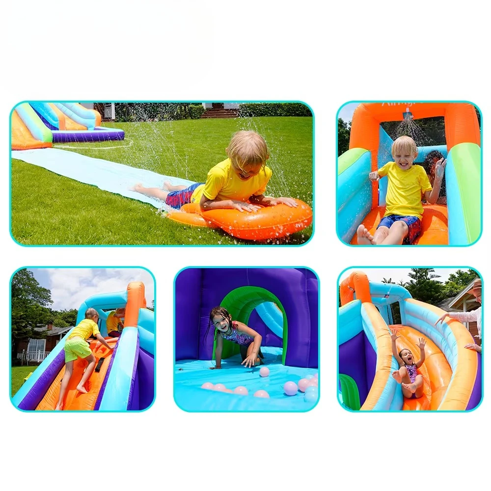 Buttafuori gonfiabili da cortile all'aperto per bambini di nuovo arrivo con buttafuori gonfiabili da esterno per saltare in acqua in vendita