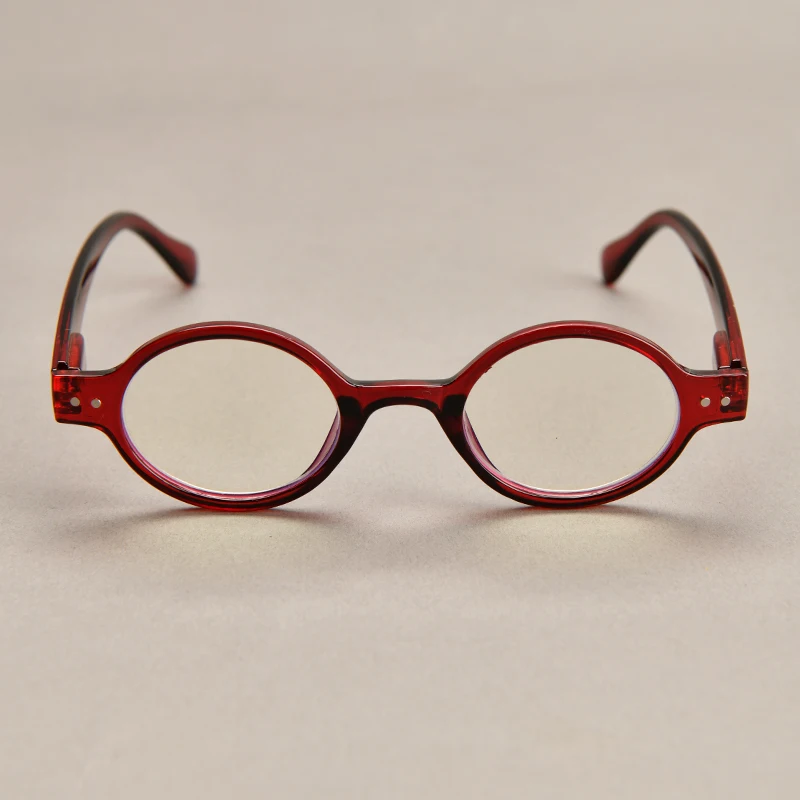 Kleine runde Rahmen modische Retro Lesebrille blaues Licht blockierende Hyperopiebrille Unisex Computerbrille +0 – Detail 9