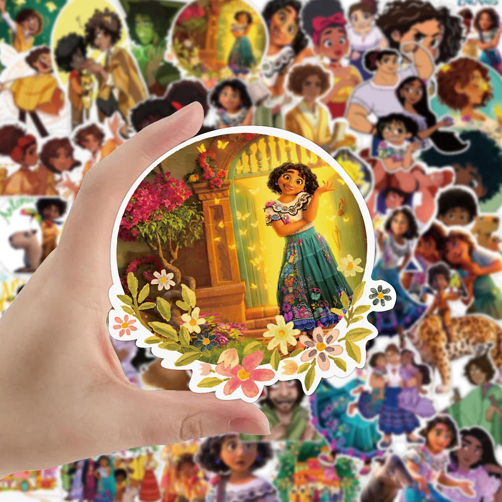 10/30/50pcs Disney Encanto Cartoon Stickers Aesthetic DIY Laptop Scrapbooking Fridge Luggage Phone Cute Stickers Decals Kid Toy