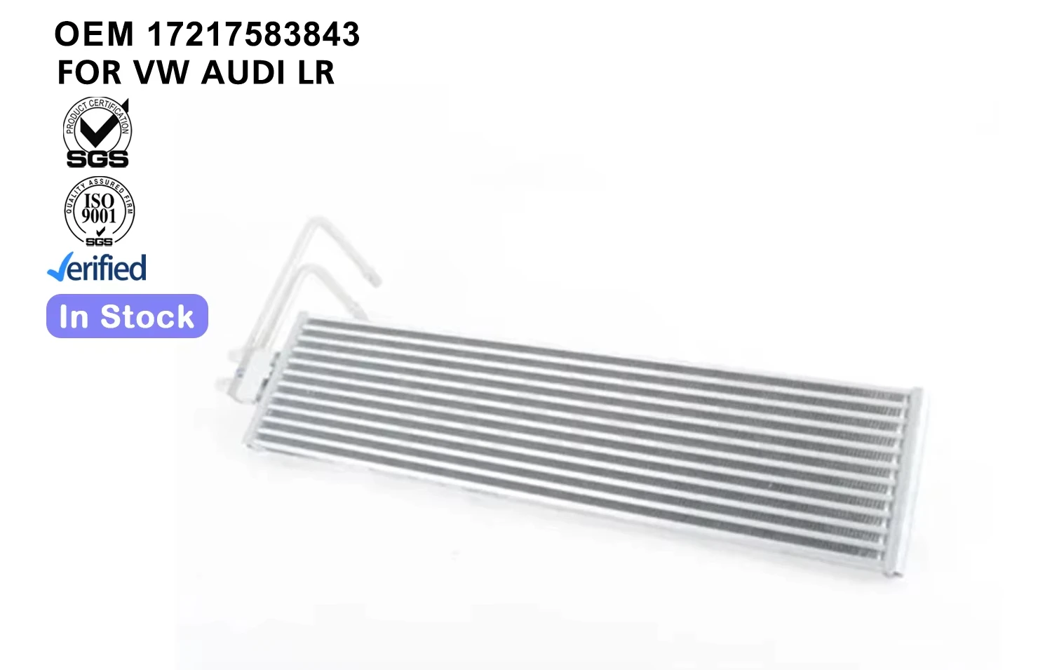 100% Brand-new OEM 17217583843 7583843 Auto Cooling System Steering Oil Cooler for BMW 5 F10