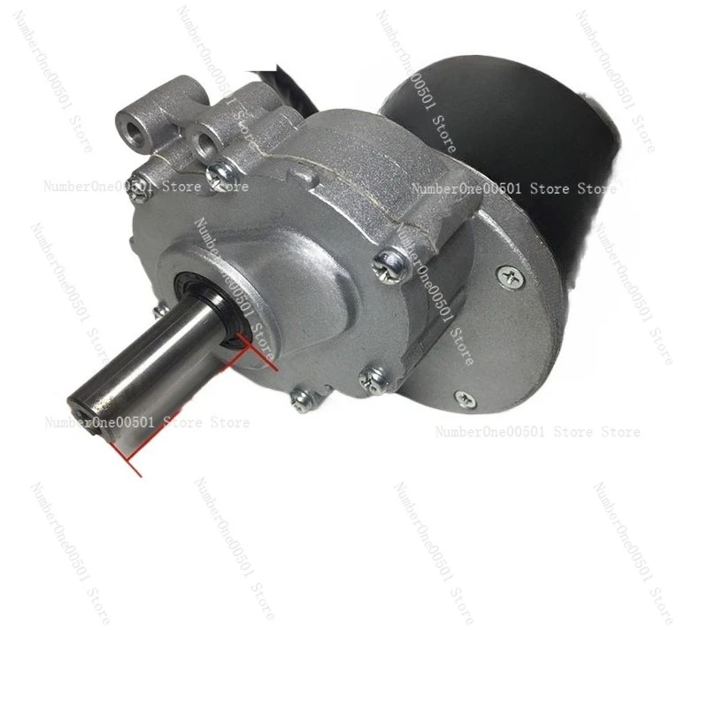 24V DC Gear Motor Low Speed High Torque 250W 350W 75RPM 120RPM Copper Winding For Wheelchair Mower