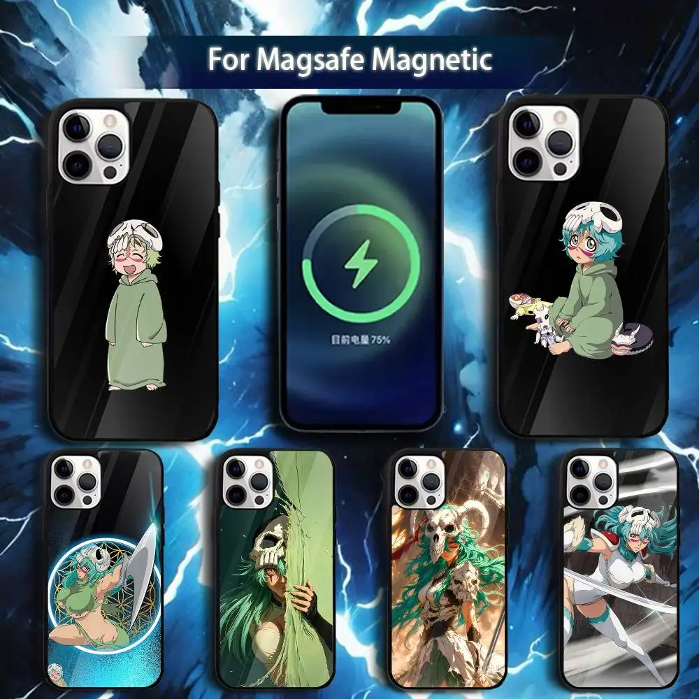 

B-Bleach-S Nelliel Phone Case For iPhone 17,16,15,14,13,12,11,Pro,Max,Plus,Mini,Magsafe,Magnetic Wireless Charging Case