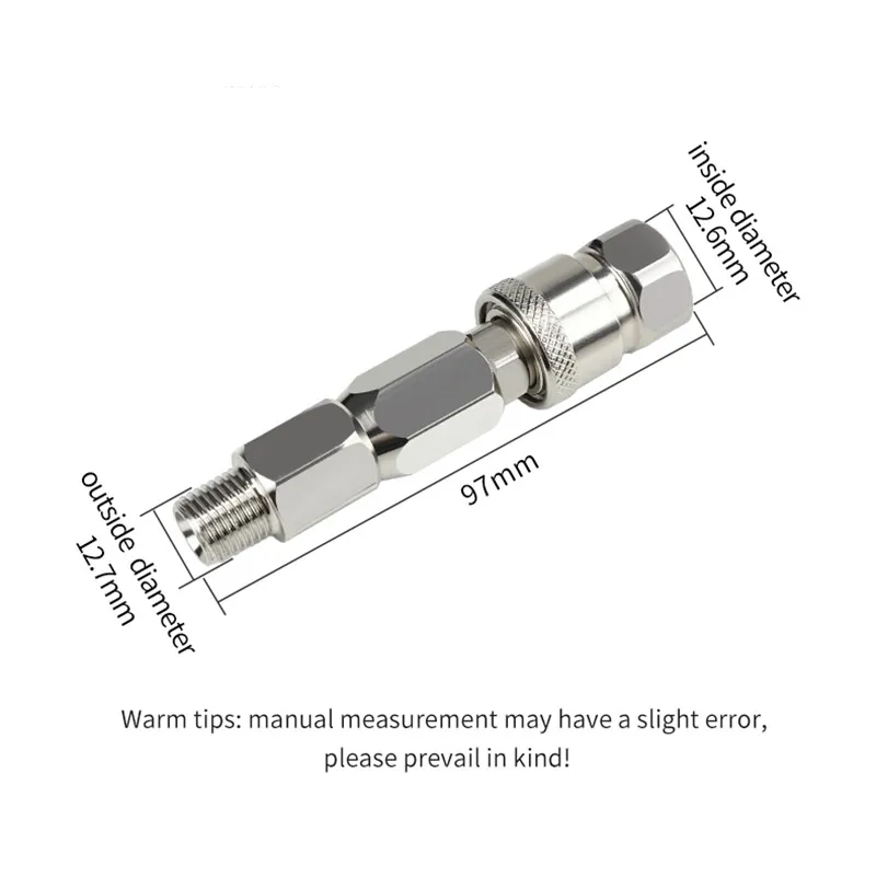 Airless Spray Fast-inserting Swivel Joint 1/4-Inch High Pressure Painting Supplies Airless Spray Whip Hose Swivel Airbrush Gun