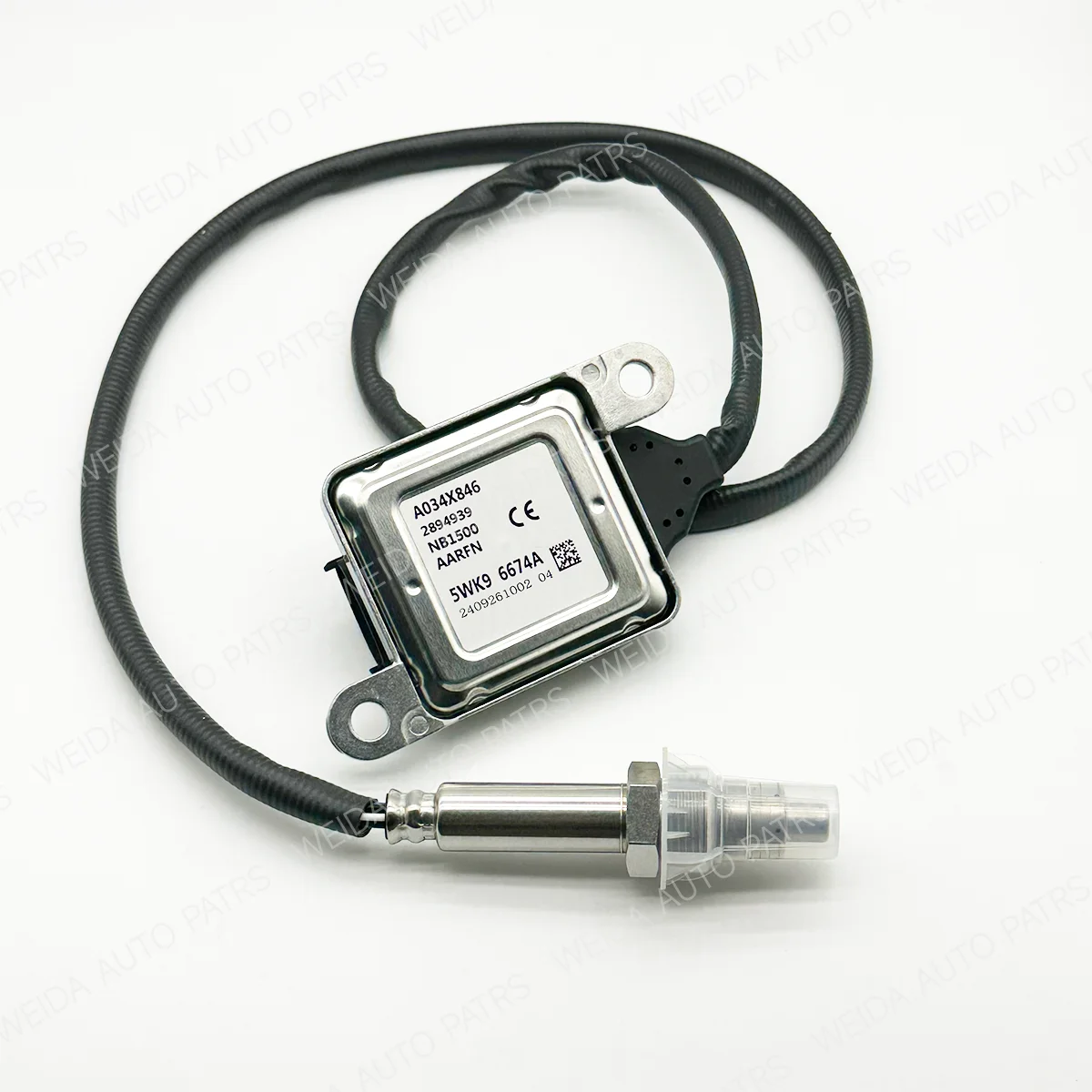 

5WK96674A A034X846 NOX Sensor For Cummins Nitrogen Oxide Sensor A034X846 5WK9 6674A Nitrogen Oxygen Sensor For Cummins