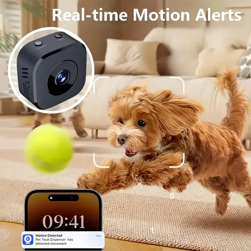 Wireless Security Camera Indoor/Outdoor WiFi Smart Camera with App Control Baby Monitor Night Vision Camcorder IP Audio Video